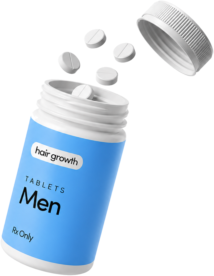 Men's complete hair growth pill