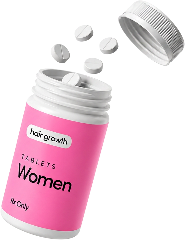 Women's complete hair growth pill